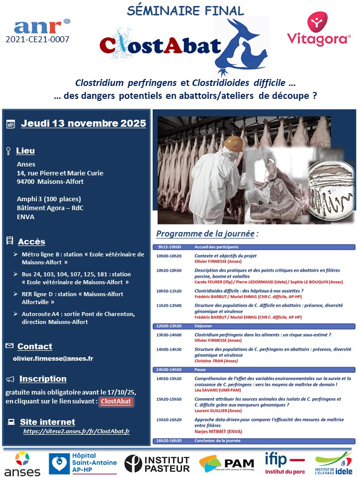 Poster Flyer Clostabat Paris Vf